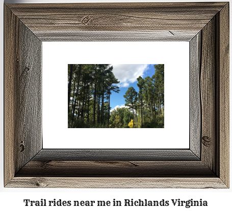 trail rides near me in Richlands, Virginia